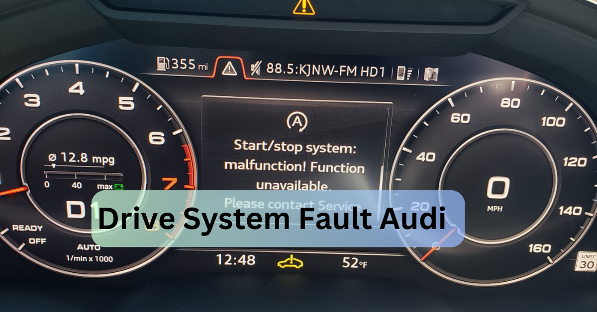 Drive System Fault Audi